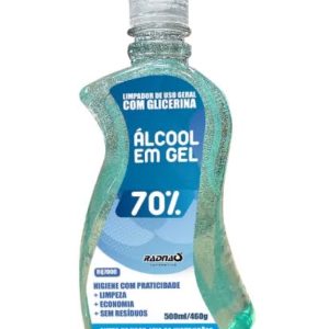 ALCOOL GEL 70% 500ML 460G HANDS