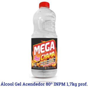 ALCOOL GEL 80 ACENDEDOR           (FR COM1.7LTS) em Bom Jesus dos Perdões SP