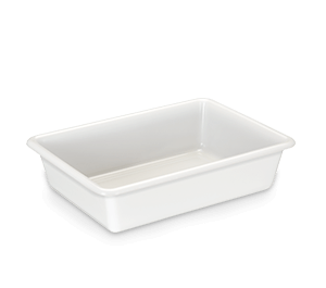 BANDEJA PLAST BRANCA PLEION