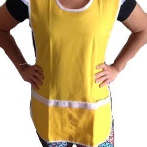 BATA TECIDO AMARELA (TAM. UNICO)