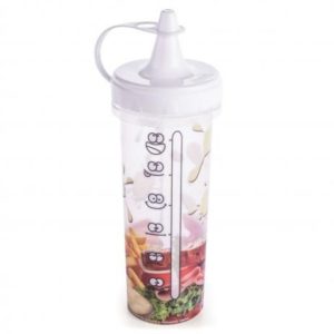 BISNAGA PARA MOLHOS DECORADA NATURAL  280ML em Bom Jesus dos Perdões SP