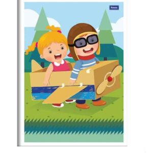 CADERNO 01X1 BROCH C.FLEX 096F  (55306) em Bom Jesus dos Perdões SP