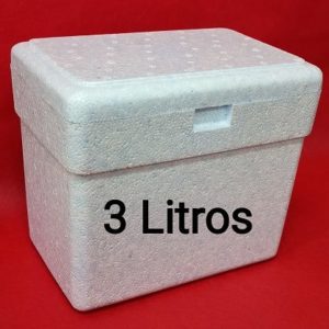 CAIXA DE ISOPOR   03 LTS 229X140X182 COMpaRALARG/ALT em Bom Jesus dos Perdões SP