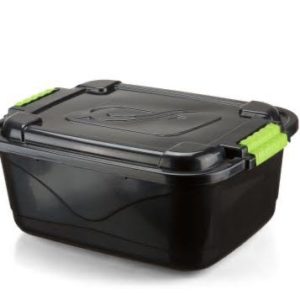 CAIXA PLAST ORG PRETA COM TAMPA  FORMPLAST em Bom Jesus dos Perdões SP