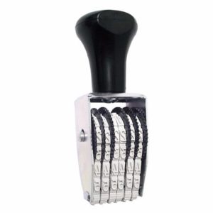 CARIMBO DATADOR 3MM COM 06 FITAS