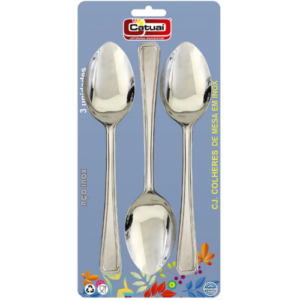 CATUAI - COLHERES DE MESA INOX COM 03