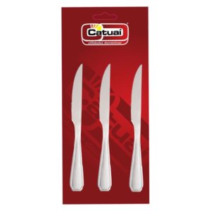 CATUAI - CONJUNTO COM3 FACAS   DE MESA EM INOX (PCT COM3) em Bom Jesus dos Perdões SP