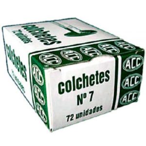 COLCHETE LATONADOS N.07 (CX COM72)