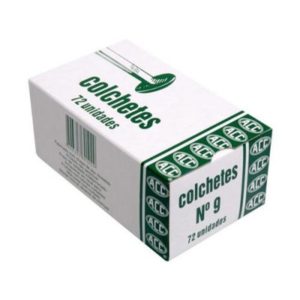 COLCHETE LATONADOS N.09 (CX COM72) em Bom Jesus dos Perdões SP