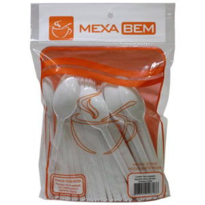 COLHER DESC PARA REFEIÇÃO LEVE MEXA BEM        (PCT COM50)  (CX COM20) em Bom Jesus dos Perdões SP