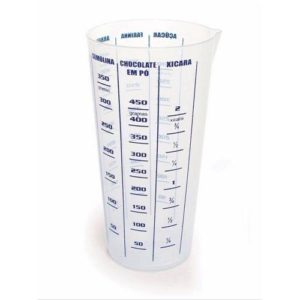 COPO TRANSPARENTE GRADUADO MEDIDOR em Bom Jesus dos Perdões SP