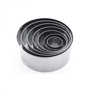 CORTADOR REDONDO LISO (JOGO COM 7 PEÇAS) LIMANOX