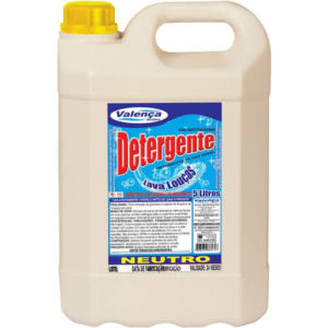 DETERGENTE LÍQUIDO NEUTRO VALÊNCIA (GL COM05LTS)