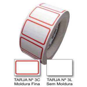 ETIQUETA 3L 30X40MM (RL COM 250) em Bom Jesus dos Perdões SP