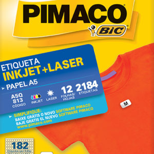 ETIQUETA PIMACO A5Q-813 080X130 012 FOLHAS