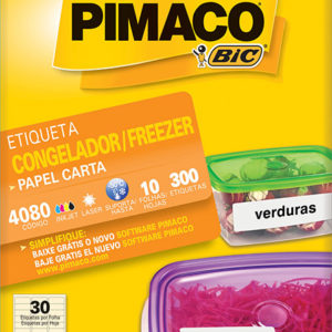 ETIQUETA PIMACO ESPECIAL 4080 CONGELADOR 10 FOLHAS