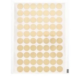 ETIQUETA REDONDA OURO    15MM (PCT COM210) (52524) em Bom Jesus dos Perdões SP