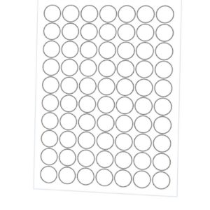 ETIQUETA REDONDA TRANS   15MM (PCT COM210) (52525) em Bom Jesus dos Perdões SP