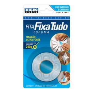 FITA DUPLA FACE ESPUMA 19MM X 2.0 MTS