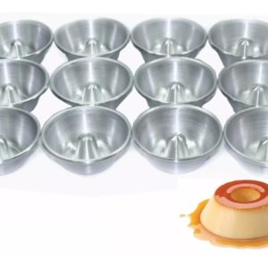 FORMA *ALUMÍNIO MINI PUDIM N°04 10X6,3X3,5 (PCT COM12) em Bom Jesus dos Perdões SP