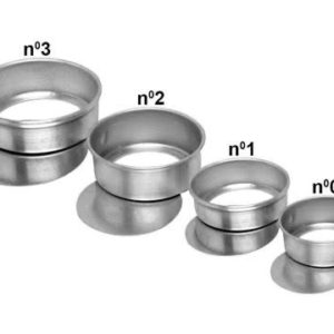 FORMA *ALUMÍNIO PÃO DE MEL FUNDO FALSO N°02 (PCT COM12) em Bom Jesus dos Perdões SP