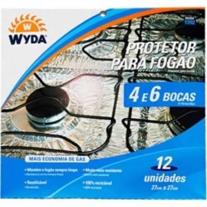 FORRA FOGÃO 4/6 BOCAS 27X27 (CX COM 12 UNID) WYDA em Bom Jesus dos Perdões SP