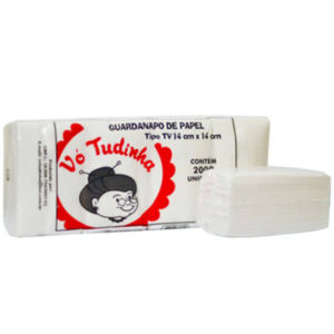GUARDANAPO TV TUDINHA 14X14 (PCT COM2000)