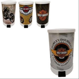 LIXEIRA DE METAL COM PEDAL MOTOS em Bom Jesus dos Perdões SP