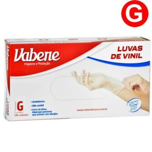 LUVA VINIL G (CX COM100) USO GERAL em Bom Jesus dos Perdões SP
