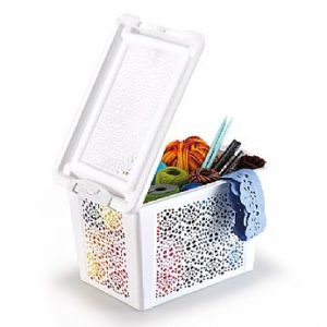 MONTE LIBANO - CAIXA MANDALA COM TRAVAS 8,5L BRANCA em Bom Jesus dos Perdões SP