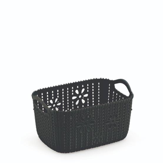 MONTE LIBANO - CESTA FLORAL CINZA 3,5L MONTE LIBANO - CESTA FLORAL CINZA 3,5L