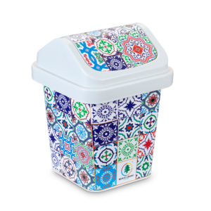 MONTE LIBANO - LIXEIRA DECORADA AZULEJOS em Bom Jesus dos Perdões SP