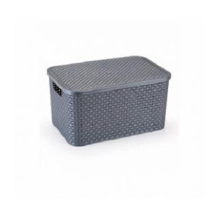 MONTE LIBANO - MICRO CAIXA RATTAN 3,5L GRAFITE em Bom Jesus dos Perdões SP