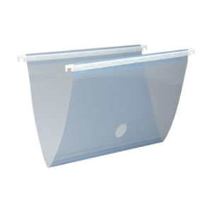 Pasta suspensa em polipropileno. Acompanha visor e etiqueta, grampo plástico e hastes plásticas. Alta durabilidade e resistência. Peso: 0.060 kg Dimensões: 363 x 240 mm Espessura: 0,30