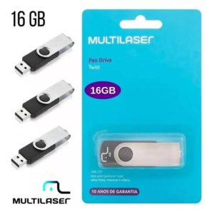 PEN DRIVE MULTILASER 16GB (37786) em Bom Jesus dos Perdões SP