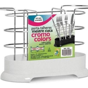 PORTA TALHERES MESTRE CUCA CROMO em Bom Jesus dos Perdões SP