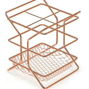 PORTA TALHERES ROSE GOLD