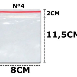 SAKKO ZIP N.04 08.5X12.0 (PCT COM100) REF:6057 em Bom Jesus dos Perdões SP