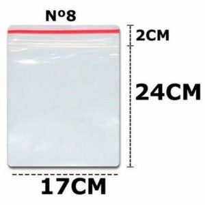 SAKKO ZIP N.08 17.0X24.0 (PCT COM100) REF:6062 em Bom Jesus dos Perdões SP