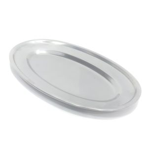 TRAVESSA RASA OVAL INOX 30CM INOX em Bom Jesus dos Perdões SP