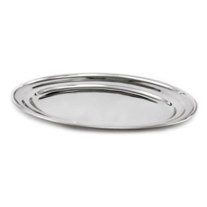 TRAVESSA RASA OVAL INOX 30CM INOX