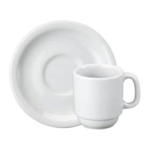 XÍCARA COM PIRES  80ML PORCELANA CAFÉ em Bom Jesus dos Perdões SP